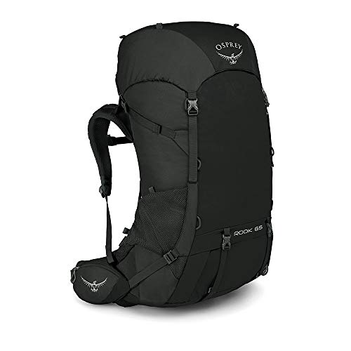 Osprey Rook 65 Men's Ventilated Backpacking Pack - Black (O/S)