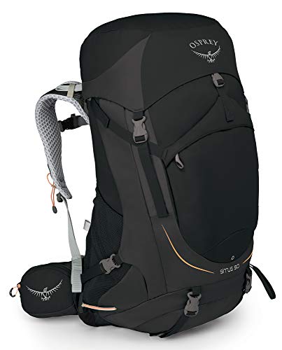Osprey Sirrus 50 Women's Ventilated Hiking Pack - Black (WS/WM)