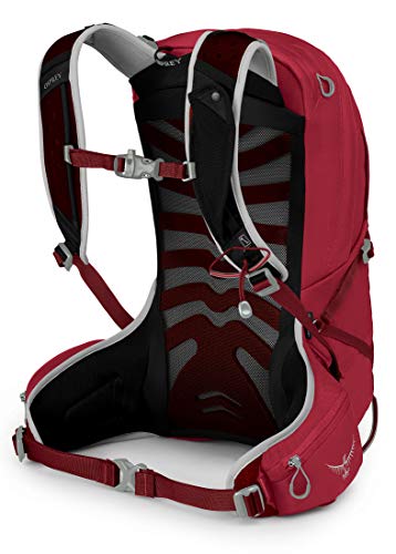 Osprey Talon 11 Mochila de senderismo para Hombre, Rojo (Cosmic Red), Talla L/XL