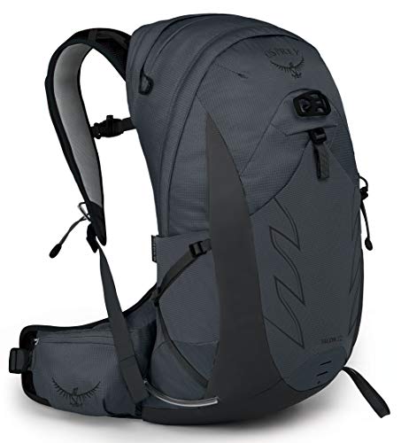 Osprey Talon 22 Mochila de senderismo para Hombre, Gris (Eclipse Grey), Talla S/M