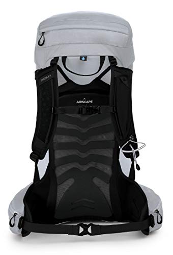 Osprey Tempest 30 Mochila de senderismo para Mujer, Gris (Aluminum Grey), Talla WXS/S