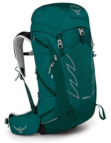 Osprey Tempest 30 Mochila de senderismo para Mujer, Verde (Jasper Green), Talla WXS/S