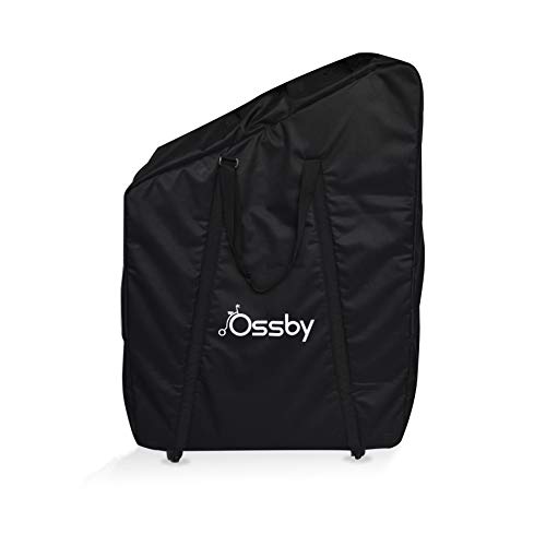 Ossby Bolsa de Transporte con Ruedas, Sin género, Negro, Única