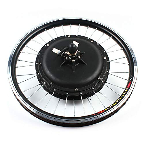 OUKANING Kit de conversión de Bicicleta E de Rueda Trasera de 20"48V 1000W Motor de buje Trasero Kit de conversión de Bicicleta eléctrica Ebike