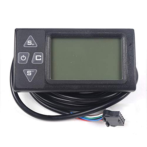 OUKANING Kit de conversión E Bike 26"Kit de conversión de Motor de Cubo de Rueda Trasera para Bicicleta eléctrica con Pantalla LCD 36V 250W