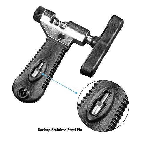 Oumers Herramienta de Cadena de Bicicleta, Herramienta de reparación de Cadena de Bicicleta de Carretera y montaña, Interruptor de Cortador de Cadena de Bicicleta