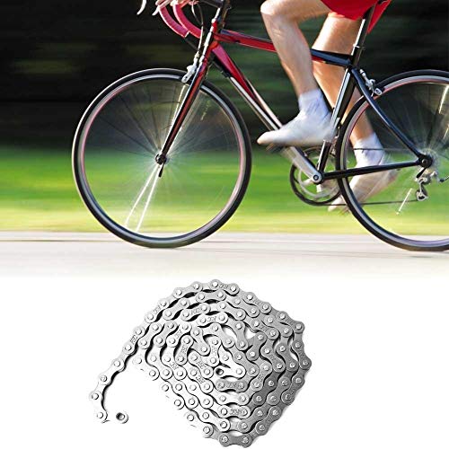 Outbit Bike Chain-F410 Universal Bike Single Speed ​​Chain 102L Accesorios de Bicicleta Piezas de Repuesto