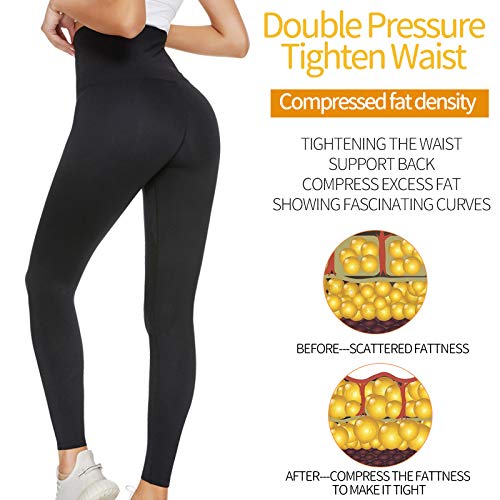 OUTUOSI Leggins Deportivos Mujer Mallas Push Up Mujer Cintura Alta Cadera de Melocotón Leggins Anticeluliticos Mujer Push PP Fitness Yoga