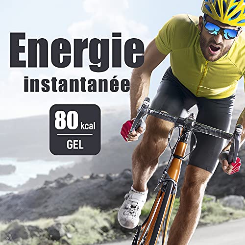 OVERSTIM.s - Coup De Fouet (10 X 30 G) - Frutas Rojas - Gel Energético Líquido Para El Deporte 300 g