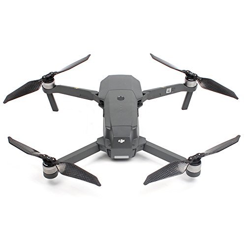 O'woda Hélice de Fibra de Carbono - Apertura rápida y Liberación rápida con reducción de Ruido Accesorios de Repuesto para Drones para dji Mavic Pro / Pro Platinum (Fibra de Carbon)