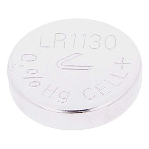 Pack de 12 Pilas AG10 1.5V Tipo Botón de Litio, LR1130, LR54, L1131, 189, GP89A, 389, SR1130W, SR1130SW