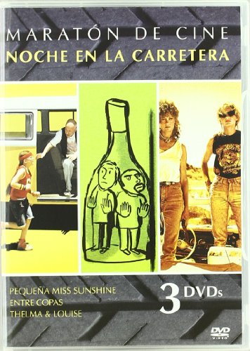 Pack Maraton De Cine; Noche En La Carretera: Pequeña Miss Sunshine + Entre Copas + Thelma Y Louise [DVD]