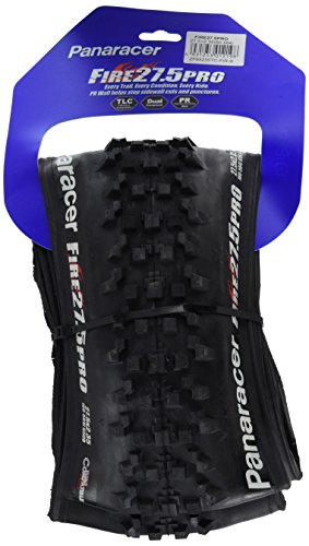 Panaracer Fire Pro Folding MTB Neumáticos, Unisex Adulto, Negro, 27.5 x 2.35-Inch