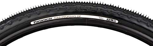 Panaracer GravelKing SK TLC Folding, Unisex, Negro/Negro, 700 X 50C