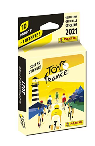 Panini France SA- Tour DE France 2021 Blister 10+1 offerte Francia 2021-Blister Regalo (004190KBF11)