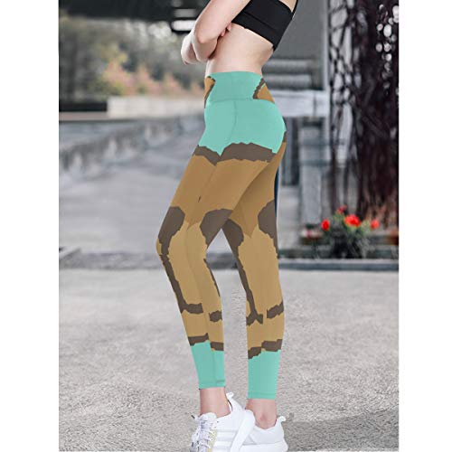 Pantalones de yoga MONTOJ Rottweiler de cintura alta para perro, para control de barriga, pantalones de entrenamiento para mujeres, Mujer, color 1, tamaño extra-small