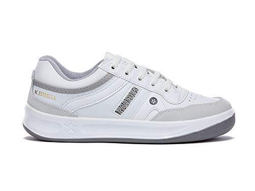 Paredes DP100 BL42 Zapatillas de Trabajo, Blanco, 42