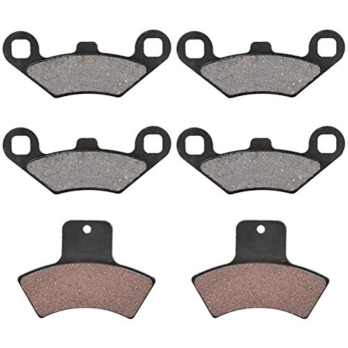 Pastillas de freno delanteras y traseras 6 uds pastillas de freno de hierro para Polaris Sportsman 500 4x4 1998-2002 accesorios de repuesto for 6 piezas pastillas de freno shimano polaris 500, pastigl