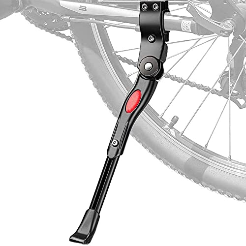 Pata de Cabra para Bicicleta, Aluminio Soporte Ajustable del Retroceso de Bici Caballete Bicicleta, Soporte para Bicicleta de Montaña, Bicicleta de Carretera, 26-29 in