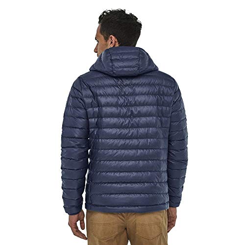 PATAGONIA Down Swtr H Chaqueta con Cremallera y Capucha, Azul (Classic Navy), M para Hombre