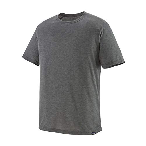 Patagonia M's Cap Cool Trail Shirt Camiseta, Forge Grey, L para Hombre