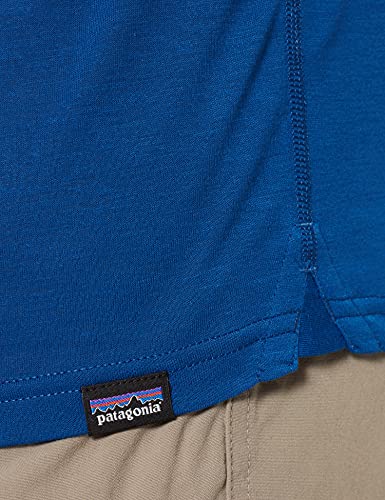 Patagonia M's Cap Cool Trail Shirt Camiseta, Superior Blue, S para Hombre