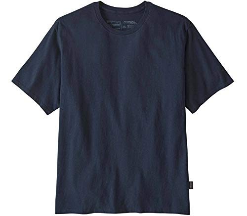 Patagonia M's Organic Cotton LW tee Camiseta, Hombre, Feather Grey, XS