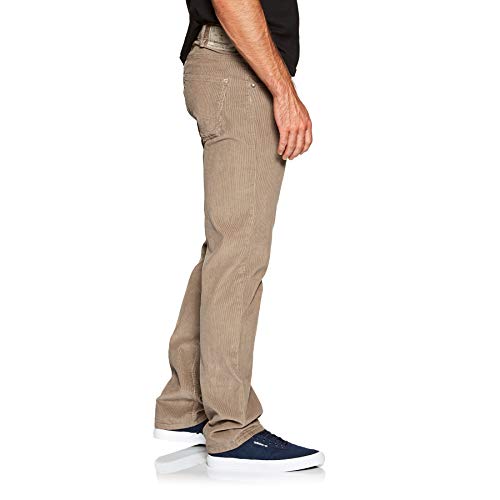 Patagonia M's Straight Fit Cords-Reg Pantalones, Mojave Khaki w/Mojave Khaki, 28 para Hombre