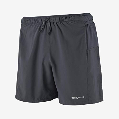 Patagonia M's Strider Pro Shorts-5 In. Pantalón Corto, Hombre, Smolder Blue, S