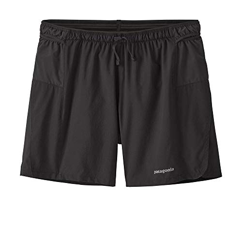 Patagonia M's Strider Pro Shorts-5 in. Pantalones Cortos, Black, XL para Hombre
