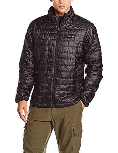 Patagonia Nano Puff Chaqueta, Hombre, Negro, L