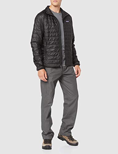 Patagonia Nano Puff Chaqueta, Hombre, Negro, L