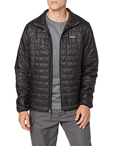 Patagonia Nano Puff Chaqueta, Hombre, Negro, L