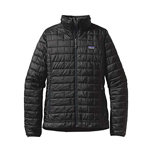 Patagonia Nano Puff Chaqueta, Mujer, Negro, L