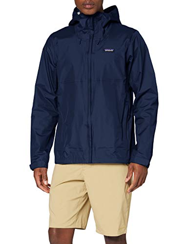 PATAGONIA Torrentshell 3l Jkt Sr Chaqueta con Capucha, Multicolor (Classic Navy), L para Hombre