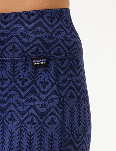 Patagonia W's Cap MW Bottoms Pantalones Cortos, Sidekick: Classic Navy, S para Mujer