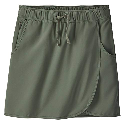 Patagonia W's Fleetwith Skort Falda, Mujer, Kale Green, M