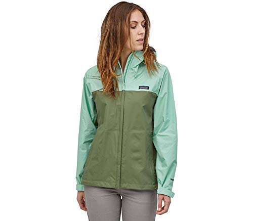 PATAGONIA W's Torrentshell 3L Jkt Chaqueta, Gypsum Green, XS para Mujer