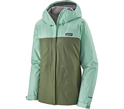 PATAGONIA W's Torrentshell 3L Jkt Chaqueta, Gypsum Green, XS para Mujer