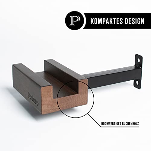 Patero Soporte de pared para bicicleta de madera, para diferentes ruedas, moderno soporte de bicicleta para la pared, incluye material de montaje