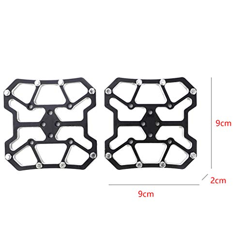 Patpan 1 par de Bicicletas de montaña Universal Automáticos Pedal Plataforma adaptadores Bici del Camino de Las Grapas de aleación de Aluminio