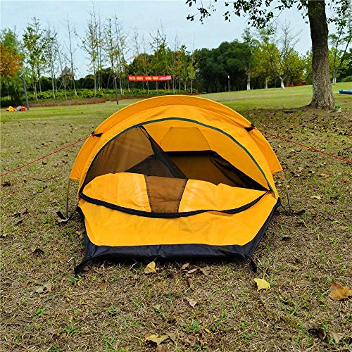 Pceewtyt Tienda de campaña Biwak ultraligera para una sola persona, mochila Biwak, impermeable, saco de vivac para camping, actividades al aire libre