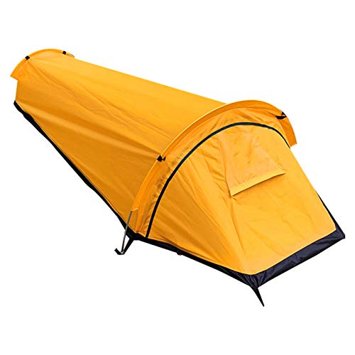 Pceewtyt Tienda de campaña Biwak ultraligera para una sola persona, mochila Biwak, impermeable, saco de vivac para camping, actividades al aire libre