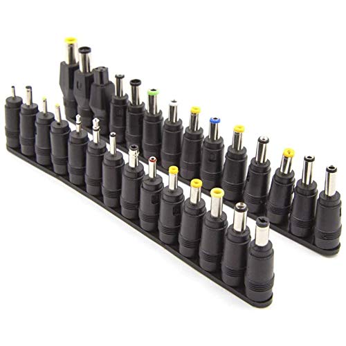 PChero Nueva 28pcs portátil notebook entrada universal DC Plug Set Jack Consejos