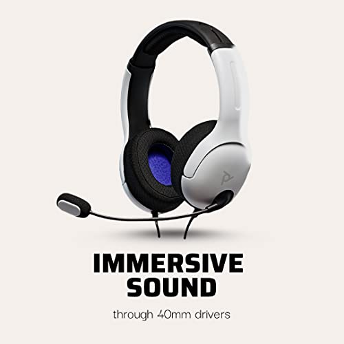 PDP LVL40 Stereo Headset PS4 Blanco