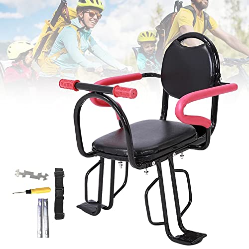  N\C Asiento de bicicleta para niños, asiento trasero de  bicicleta para niños pequeños, fácil de instalar para bebés de 2 a 8 años,  compatible con la mayoría de bicicletas : Deportes