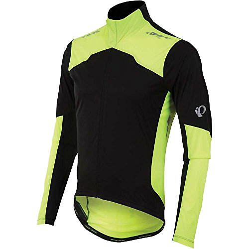 PEARL IZUMI Road Aero - Maillot Unisex, Color Negro/Amarillo, Talla XXL