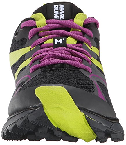 Pearl Izumi Zapatillas de Correr EM Trail M2 v2 para Mujer, Negro Meadow Mauve, 37 EU