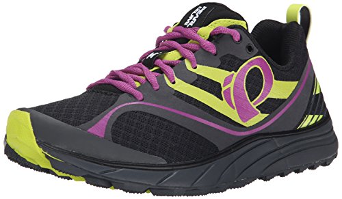 Pearl Izumi Zapatillas de Correr EM Trail M2 v2 para Mujer, Negro Meadow Mauve, 37 EU