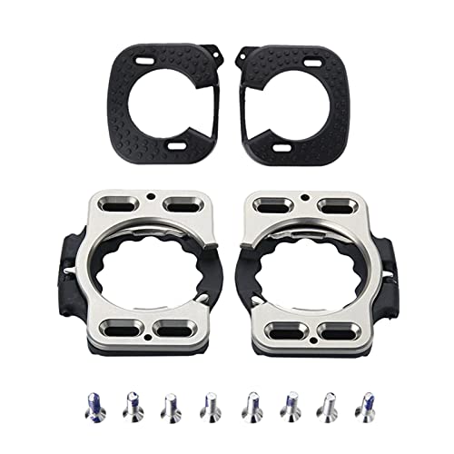 Pedal de bicicletas PEDALES DE MTB ligeros Clases de ciclismo + Cubiertas de letras Pedales de bicicleta de carretera Compatible RD5 SpeedPlay Cero Action X1 x2 x5 para bicicleta ( Color : B )